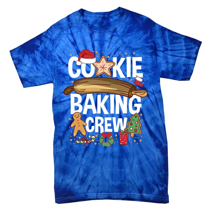 Matching Xmas Cookie Baking Family Cookie Baking Crew Funny Gift Tie-Dye T-Shirt