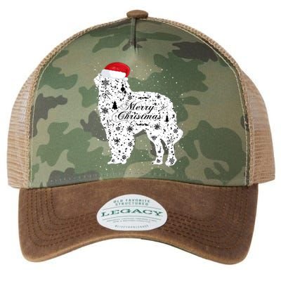 Merry Xmas Carpathian Shepherd Dog Christmas Great Gift Legacy Tie Dye Trucker Hat