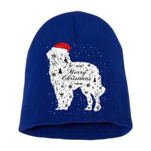 Merry Xmas Carpathian Shepherd Dog Christmas Great Gift Short Acrylic Beanie