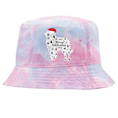 Merry Xmas Carpathian Shepherd Dog Christmas Great Gift Tie-Dyed Bucket Hat