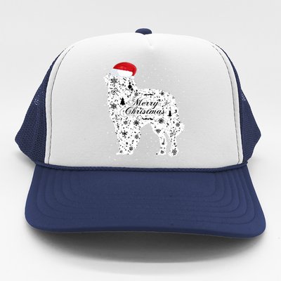 Merry Xmas Carpathian Shepherd Dog Christmas Great Gift Trucker Hat