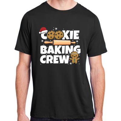 Matching Xmas Cookie Baking Family Cookie Baking Crew Great Gift Adult ChromaSoft Performance T-Shirt