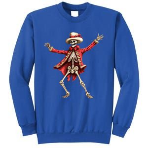 Merry Xmas Christmas Dancing Skeleton Santa Claus Gift Sweatshirt