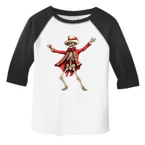 Merry Xmas Christmas Dancing Skeleton Santa Claus Gift Toddler Fine Jersey T-Shirt