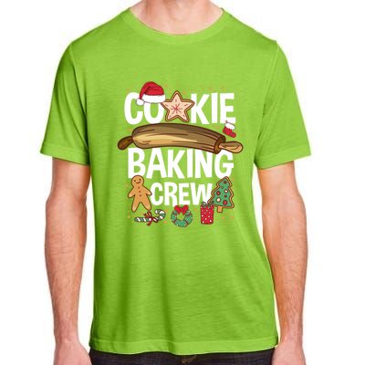 Matching Xmas Cookie Baking Family Cookie Baking Crew Gift Adult ChromaSoft Performance T-Shirt