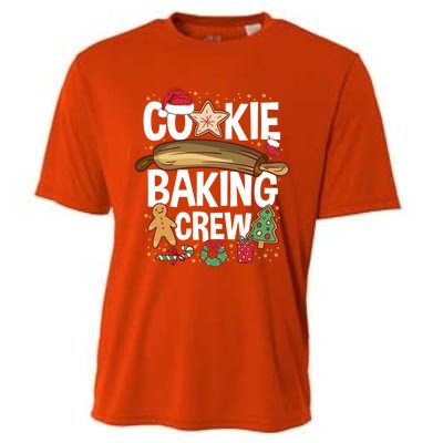 Matching Xmas Cookie Baking Family Cookie Baking Crew Gift Cooling Performance Crew T-Shirt