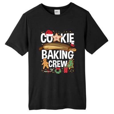 Matching Xmas Cookie Baking Family Cookie Baking Crew Gift Tall Fusion ChromaSoft Performance T-Shirt