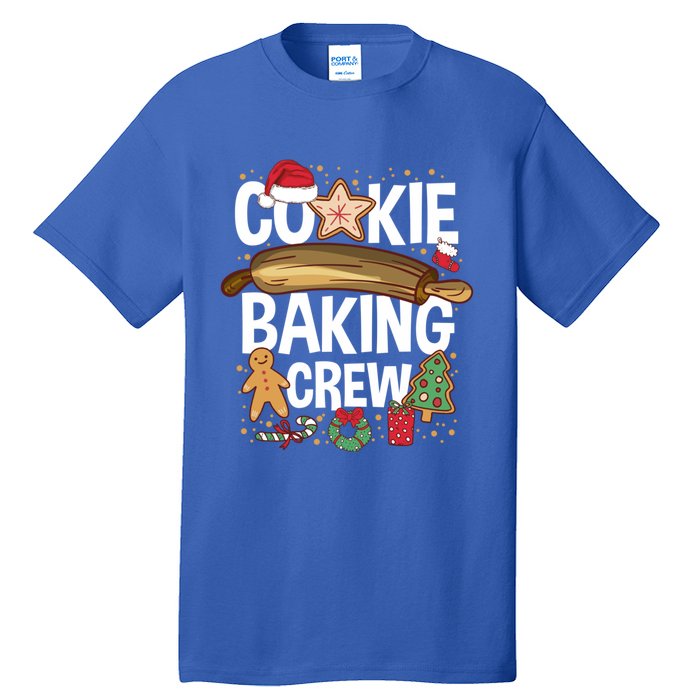 Matching Xmas Cookie Baking Family Cookie Baking Crew Gift Tall T-Shirt