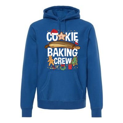 Matching Xmas Cookie Baking Family Cookie Baking Crew Gift Premium Hoodie