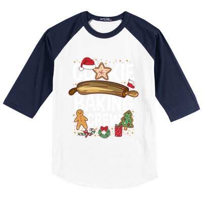 Matching Xmas Cookie Baking Family Cookie Baking Crew Gift Baseball Sleeve Shirt