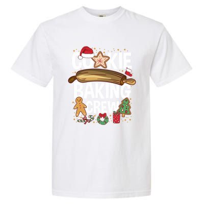 Matching Xmas Cookie Baking Family Cookie Baking Crew Gift Garment-Dyed Heavyweight T-Shirt