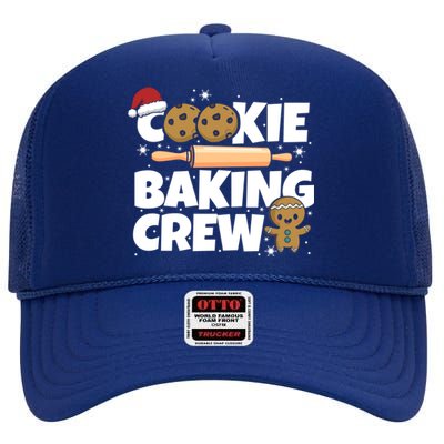 Matching Xmas Cookie Baking Family Cookie Baking Crew Gift High Crown Mesh Back Trucker Hat