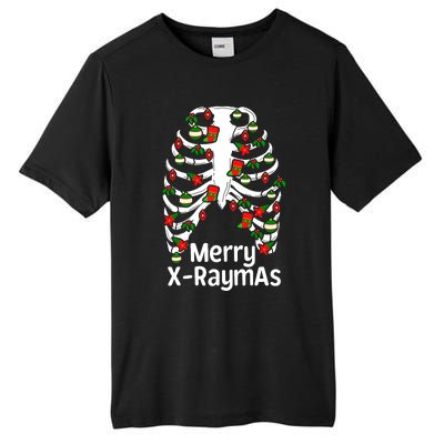 Merry Xraymas Funny Radiology Tech Present Tall Fusion ChromaSoft Performance T-Shirt