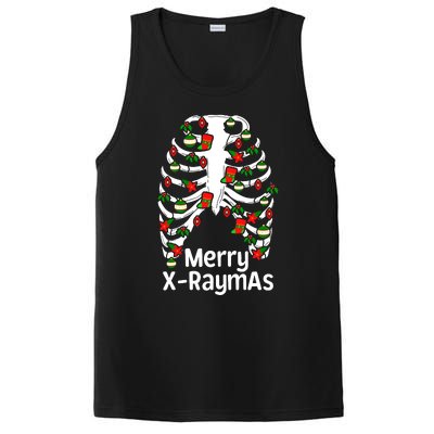 Merry Xraymas Funny Radiology Tech Present PosiCharge Competitor Tank