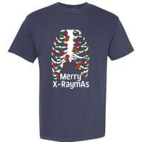 Merry Xraymas Funny Radiology Tech Present Garment-Dyed Heavyweight T-Shirt