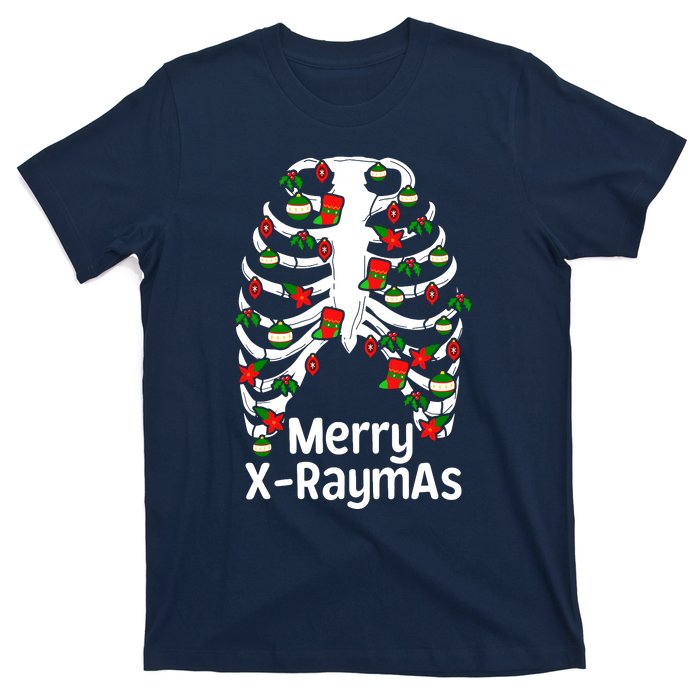 Merry Xraymas Funny Radiology Tech Present T-Shirt