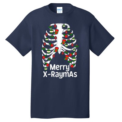 Merry Xraymas Funny Radiology Tech Present Tall T-Shirt