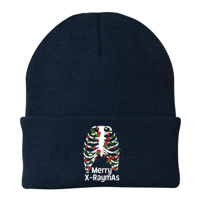 Merry Xraymas Funny Radiology Tech Present Knit Cap Winter Beanie