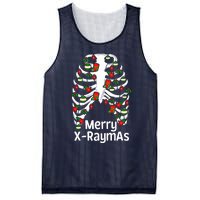 Merry Xraymas Funny Radiology Tech Present Mesh Reversible Basketball Jersey Tank