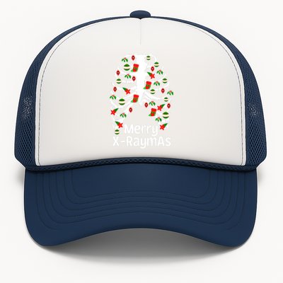 Merry Xraymas Funny Radiology Tech Present Trucker Hat