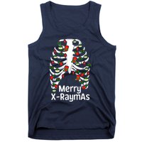 Merry Xraymas Funny Radiology Tech Present Tank Top