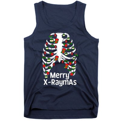 Merry Xraymas Funny Radiology Tech Present Tank Top