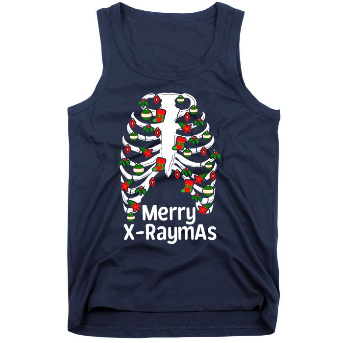 Merry Xraymas Funny Radiology Tech Present Tank Top