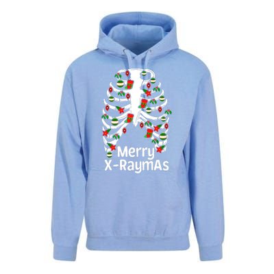 Merry Xraymas Funny Radiology Tech Present Unisex Surf Hoodie