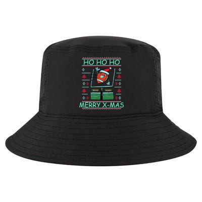 Merry XMas Football Ugly Christmas Sweater Cool Comfort Performance Bucket Hat