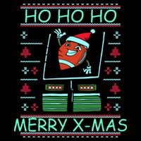 Merry XMas Football Ugly Christmas Sweater Visor