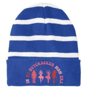 Mom Xmas Gift Striped Beanie with Solid Band