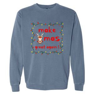 Make Xmas Great Again Christmas Outfit Garment-Dyed Sweatshirt