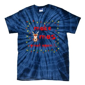 Make Xmas Great Again Christmas Outfit Tie-Dye T-Shirt