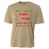 Make Xmas Great Again Christmas Outfit Cooling Performance Crew T-Shirt