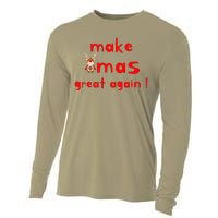 Make Xmas Great Again Christmas Outfit Cooling Performance Long Sleeve Crew