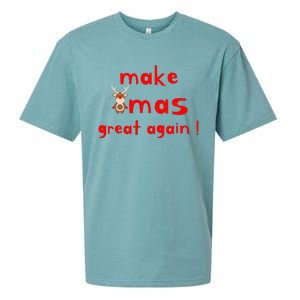 Make Xmas Great Again Christmas Outfit Sueded Cloud Jersey T-Shirt