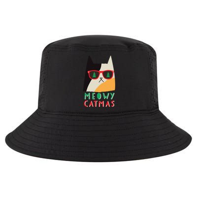 Meowy Xmas Great Gift Cool Comfort Performance Bucket Hat