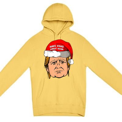 Make Xmas Great Again Trump Shirt Make Xmas Great Again Sata Premium Pullover Hoodie