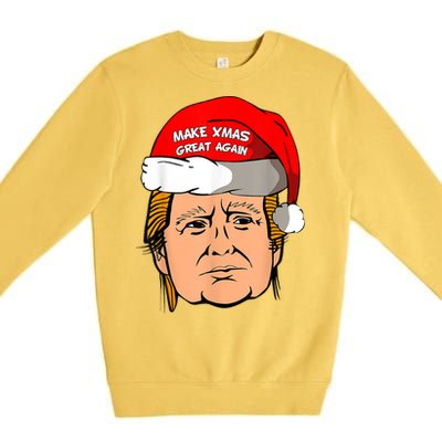 Make Xmas Great Again Trump Shirt Make Xmas Great Again Sata Premium Crewneck Sweatshirt