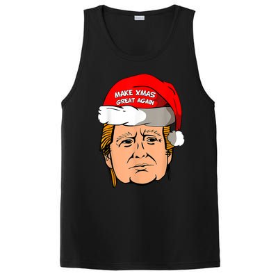 Make Xmas Great Again Trump Shirt Make Xmas Great Again Sata PosiCharge Competitor Tank