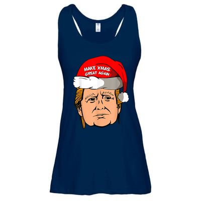 Make Xmas Great Again Trump Shirt Make Xmas Great Again Sata Ladies Essential Flowy Tank