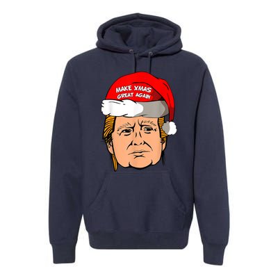 Make Xmas Great Again Trump Shirt Make Xmas Great Again Sata Premium Hoodie