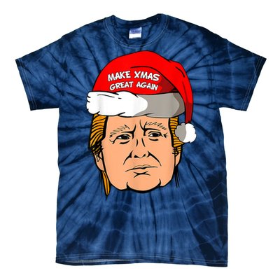 Make Xmas Great Again Trump Shirt Make Xmas Great Again Sata Tie-Dye T-Shirt