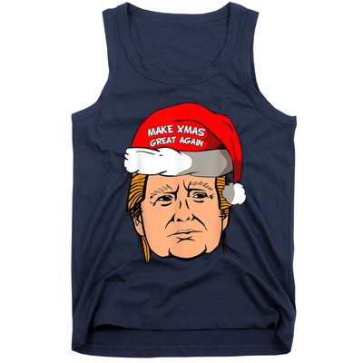 Make Xmas Great Again Trump Shirt Make Xmas Great Again Sata Tank Top