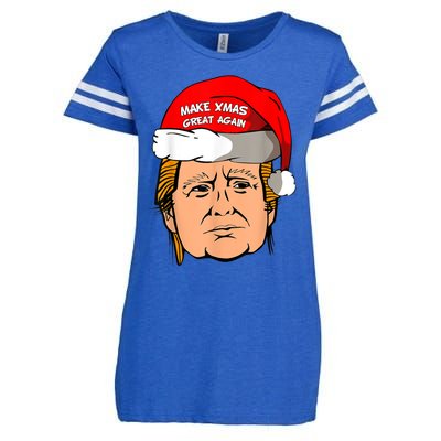 Make Xmas Great Again Trump Shirt Make Xmas Great Again Sata Enza Ladies Jersey Football T-Shirt