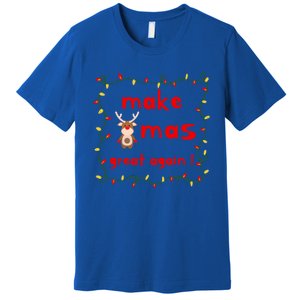 Make Xmas Great Again Christmas Outfit Gift Premium T-Shirt