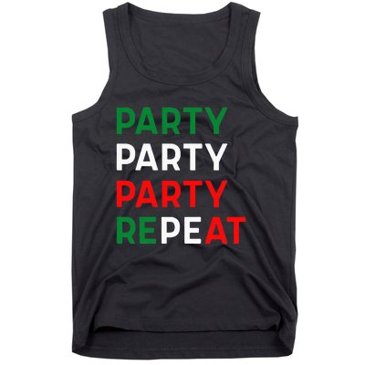 Mademark X Jersey Shore Family Vacation Party Party Party Repeat Tank Top