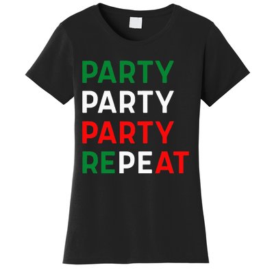 Mademark X Jersey Shore Family Vacation Party Party Party Repeat Women's T-Shirt