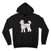 Merry Xmas Labradoodle Dog Christmas Hoodie