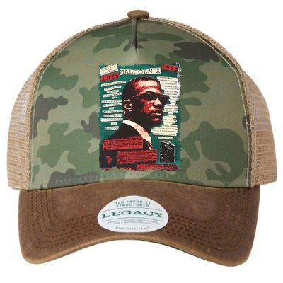 Malcolm X Lover Legacy Tie Dye Trucker Hat